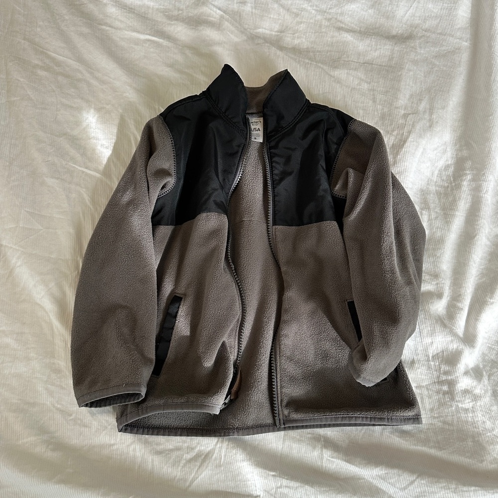 Carters fleece zip up